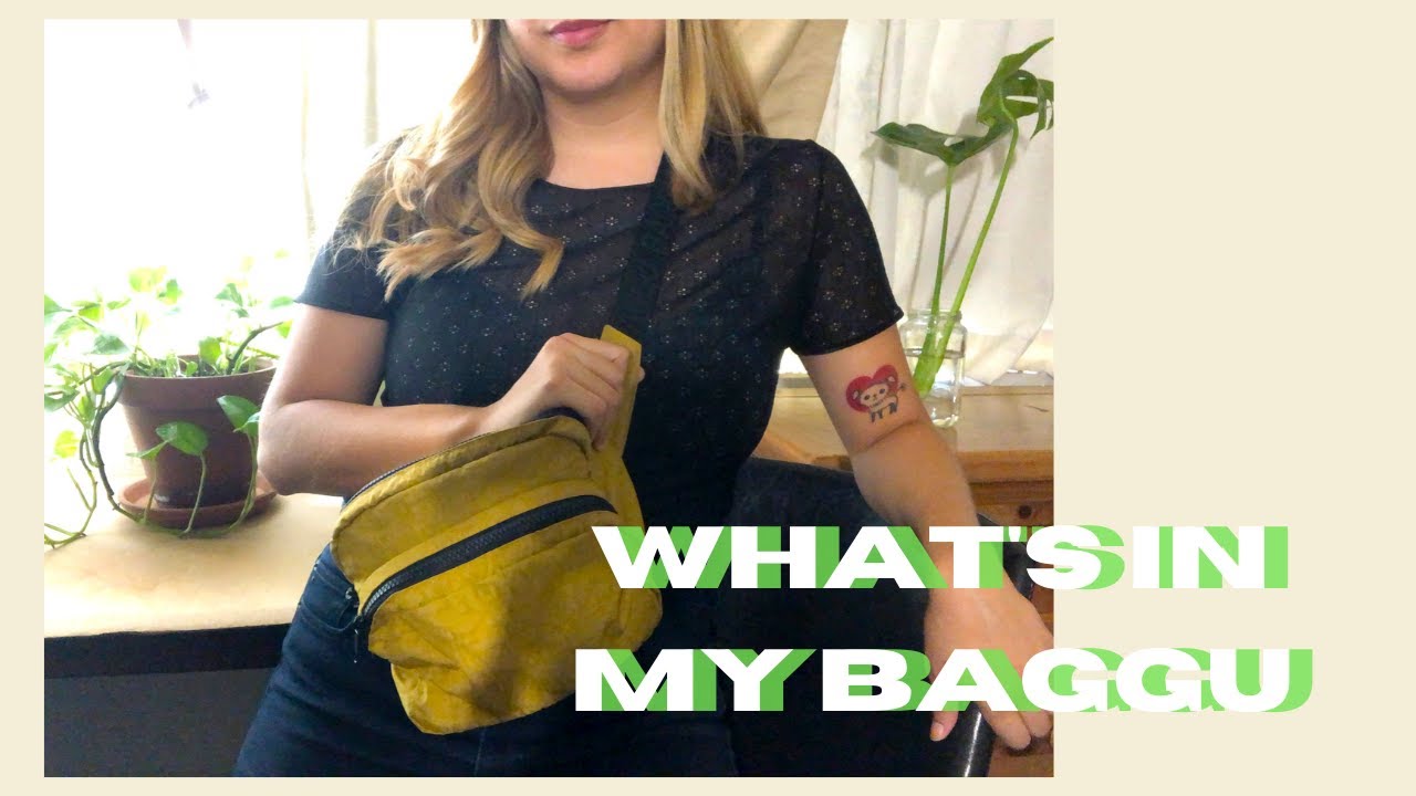 What's in my Bag | Baggu Fanny Pack