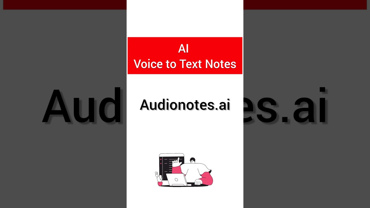 AI Voice To Text Notes Making Tool (audionotes.ai) #shorts #technology #ai