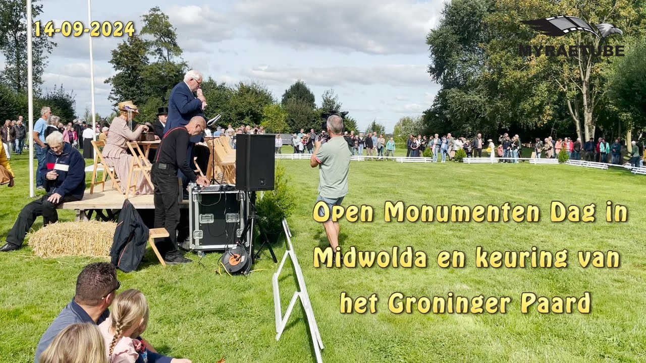 Open monumentendag en Groninger paarden keuring Midwolda 2024