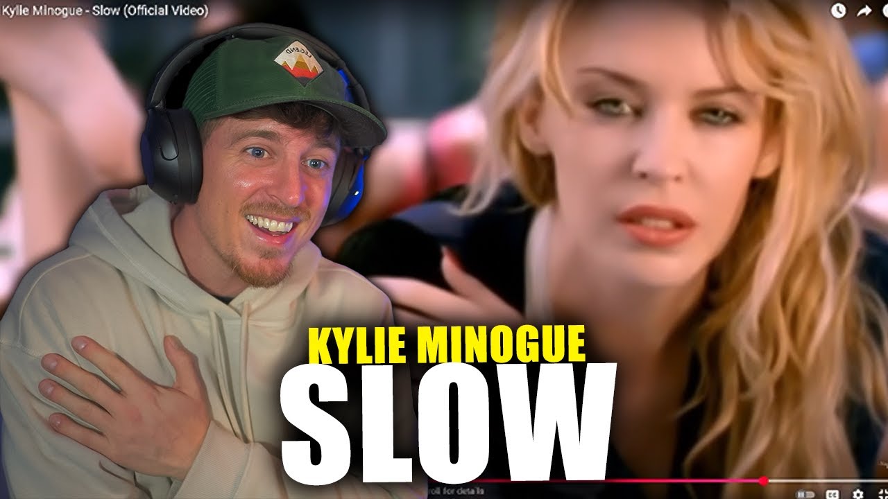 Kylie Minogue - Slow (music video) FIRST TIME REACTION