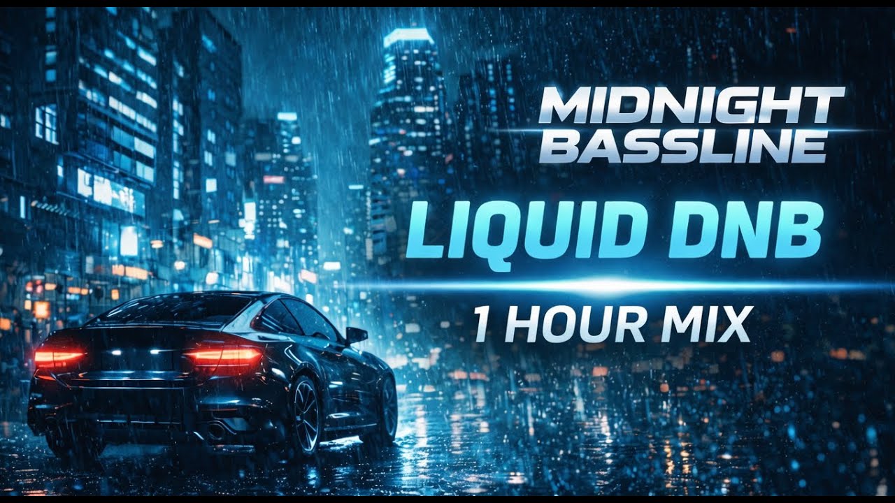 Liquid Drum & Bass | Smooth DnB for Night Drives & Focus | MIDNIGHT BASSLINE
