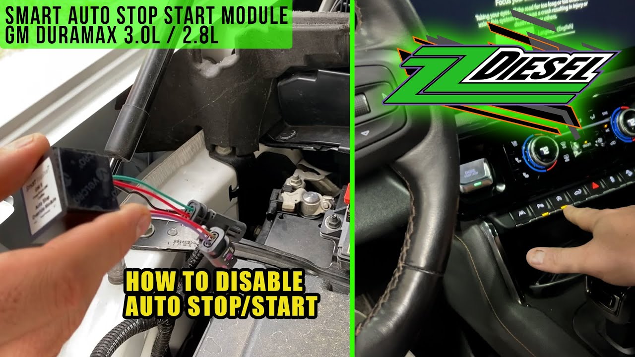 Install - Smart Auto Stop Start Module, GM  Duramax 3.0L &  2.8L