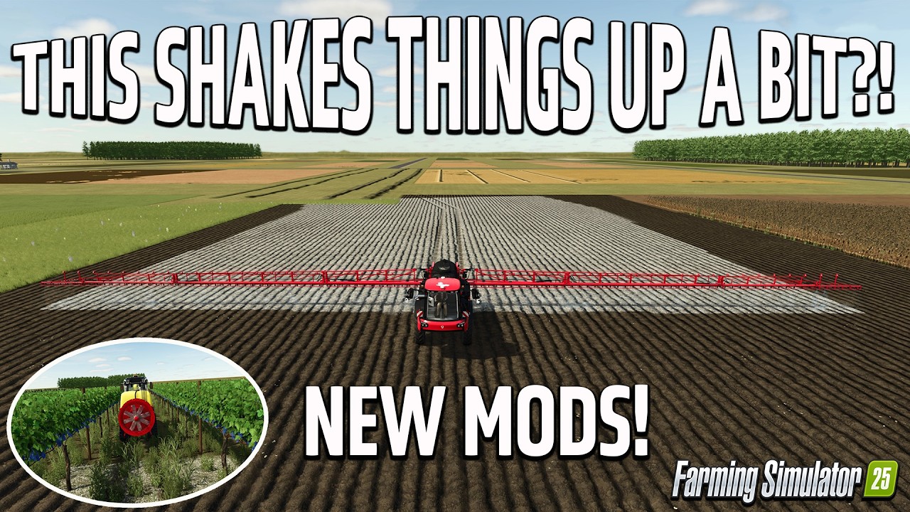 КОГДА ЭТО ПОЯВИЛОСЬ?! НОВЫЕ МОДЫ / ОБНОВЛЕНИЯ (ОБЗОР/РУКОВОДСТВО) FARMING SIMULATOR 25
