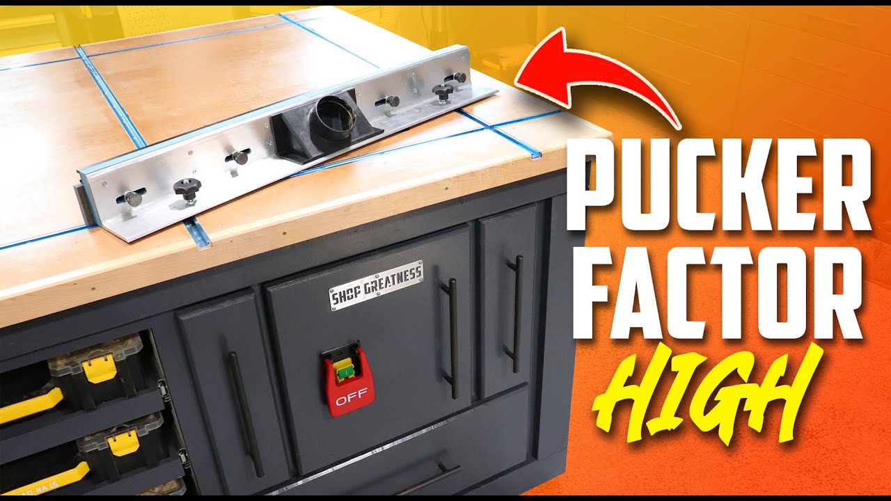 Not sure I would do this again // Custom Aluminum Router Fence