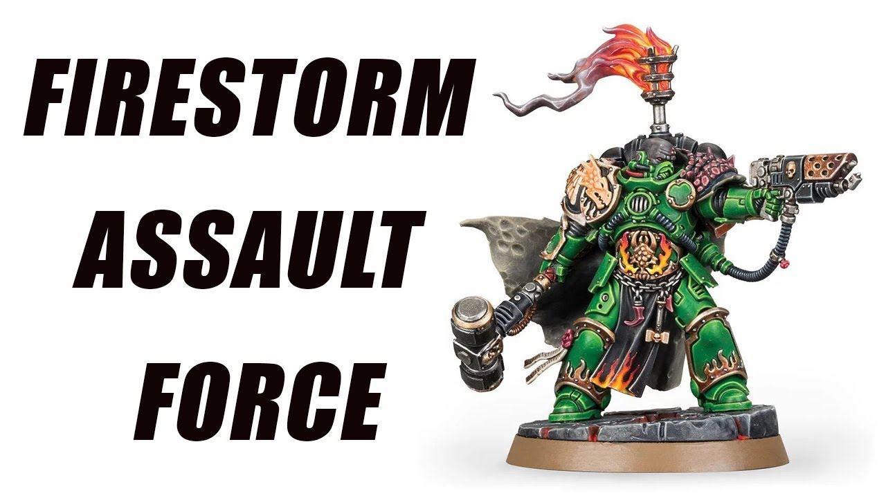 Анализ кодекса Space Marines 10th, детачмент Firestorm Assault Force