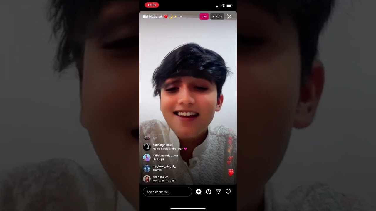 Mohammad Faiz Full Live Video||  Eid Mubarak🌙✨ #mohammadfaiz #faiz #eidmubarak #live #livevideo