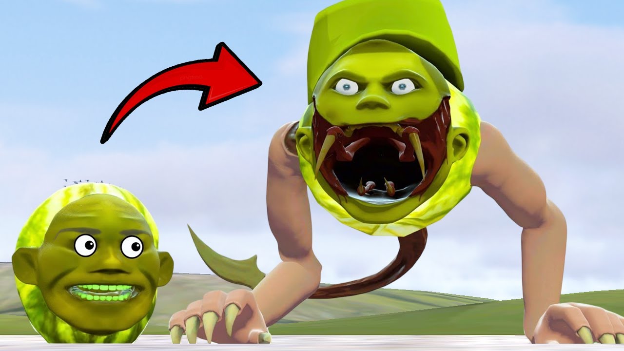 I MADE LIN GANG MELON INFECTED BY ZOOCHOSIS PARASITE In Garry's Mod