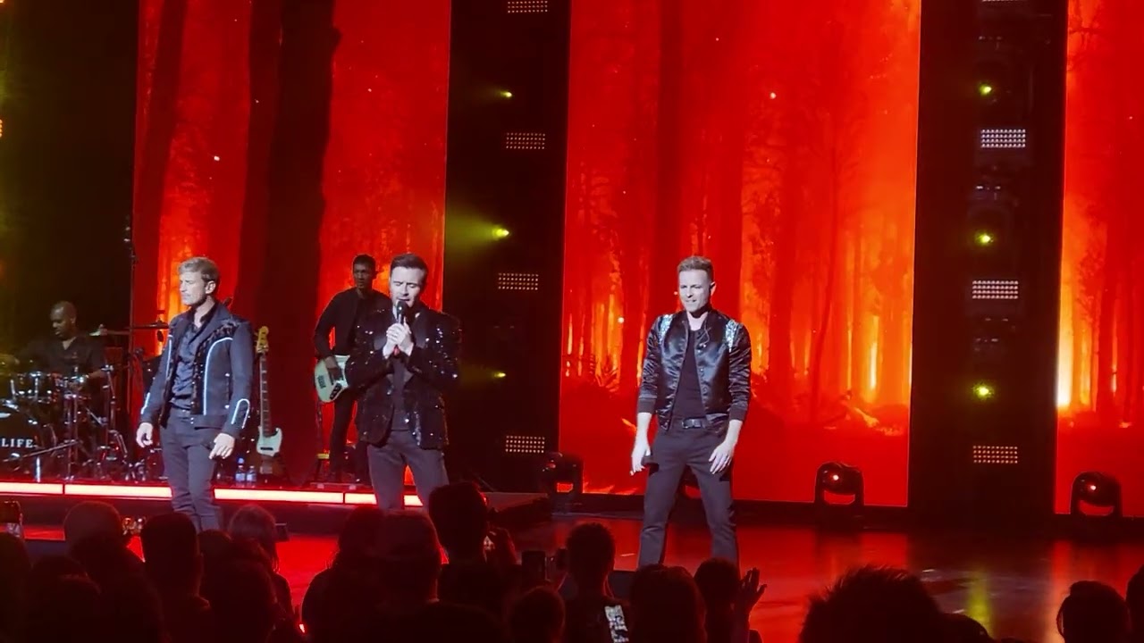 Westlife - Swear It Again live in Toronto, March 13, 2024