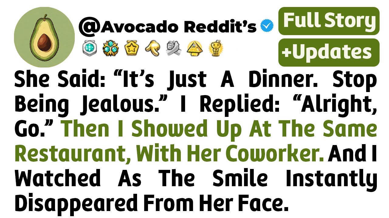 She Said: “It’s Just A Dinner. Stop Being Jealous.”I Replied: “Alright, Go.”...// Reddit Story