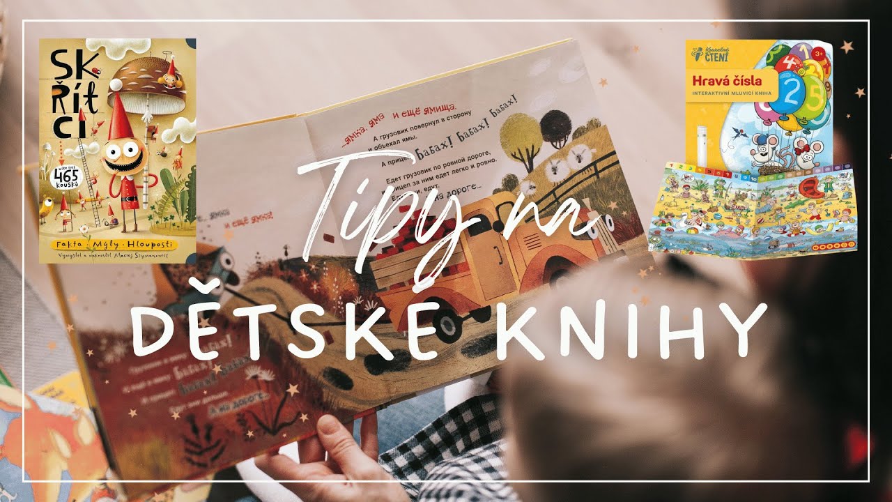 Tipy na naše oblíbené dětské knížky 📖