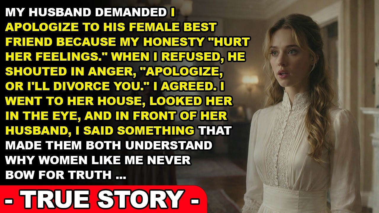 He Forced Me To Apologize To His Rich Friend—My Words Destroyed Her Luxury Life