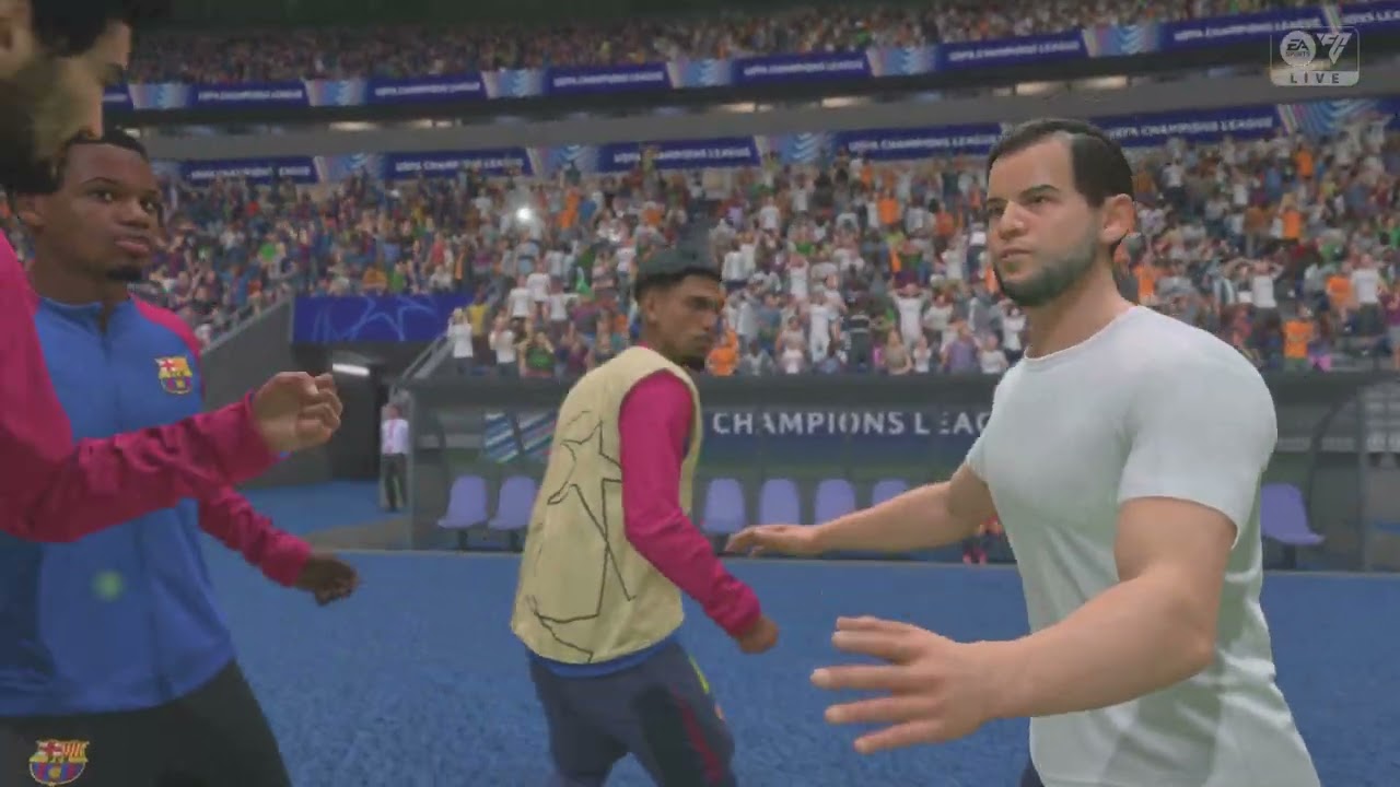 FC25 UEFA Champion league final real madrid vs Barcelona 2025