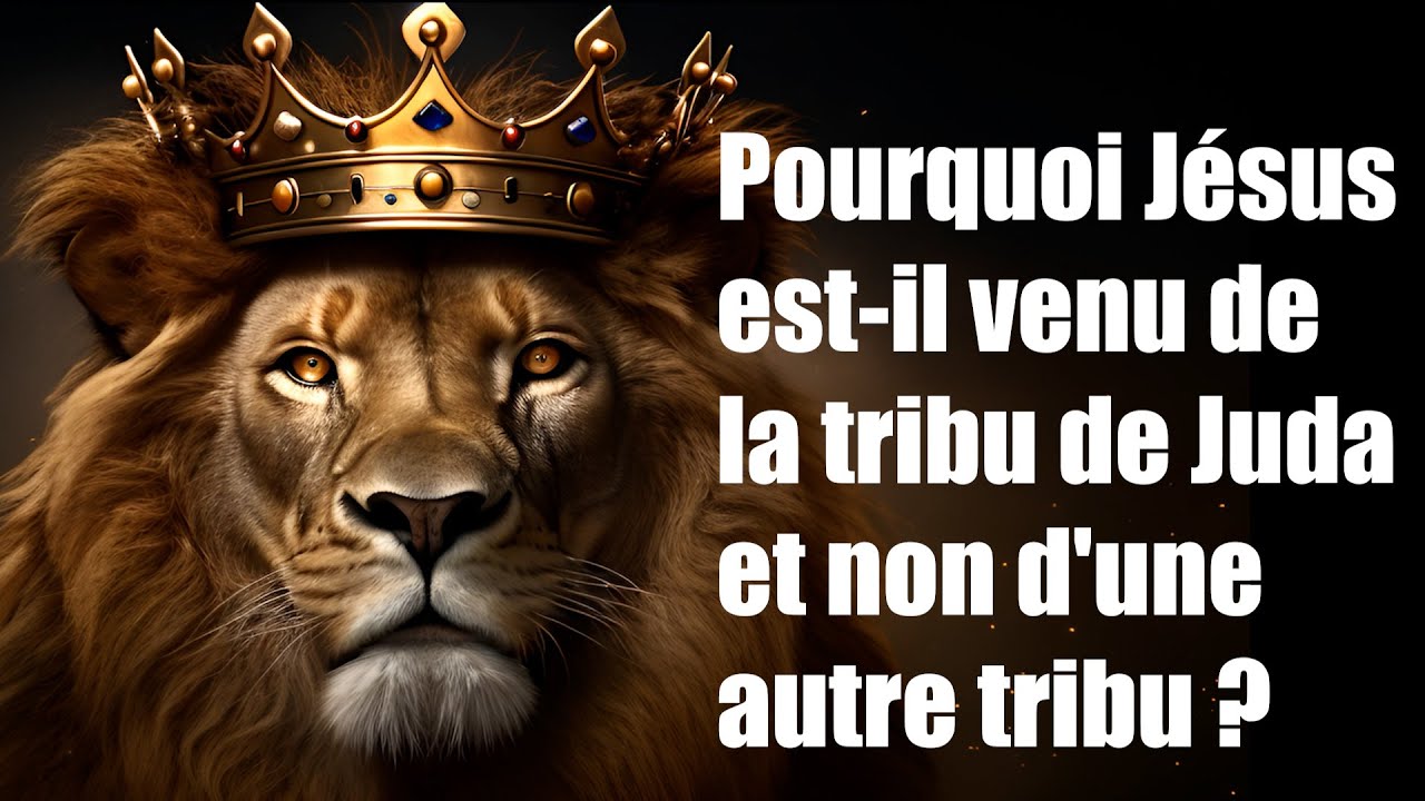 POURQUOI JESUS EST-IL VENU DE LA TRIBU DE JUDA ET NON D'UNE AUTRE ? Traduction Maryline Orcel