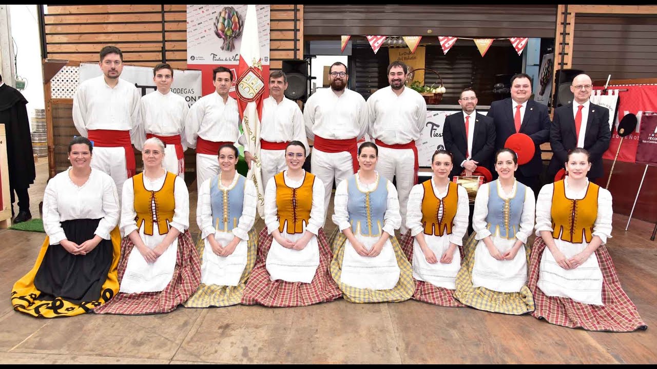 Gaiteros de Estella. Fiestas de la verdura. Tudela, 2025