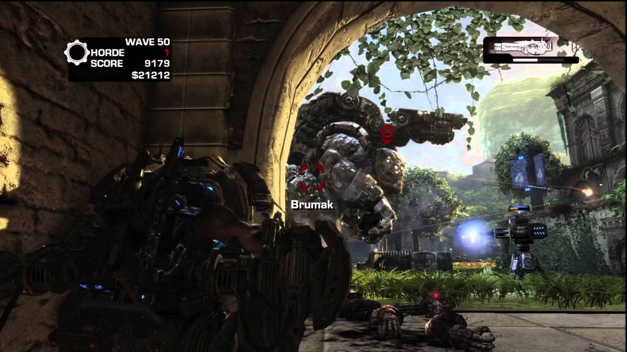Gears of war 3 Horde 2.0 - Mercy Brumak Wave 50 (Hardcore)
