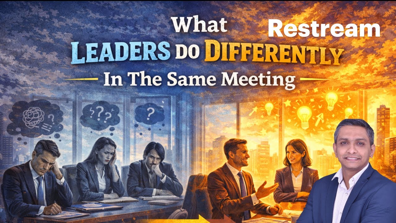 What Leaders Do Differently In The Same Meeting