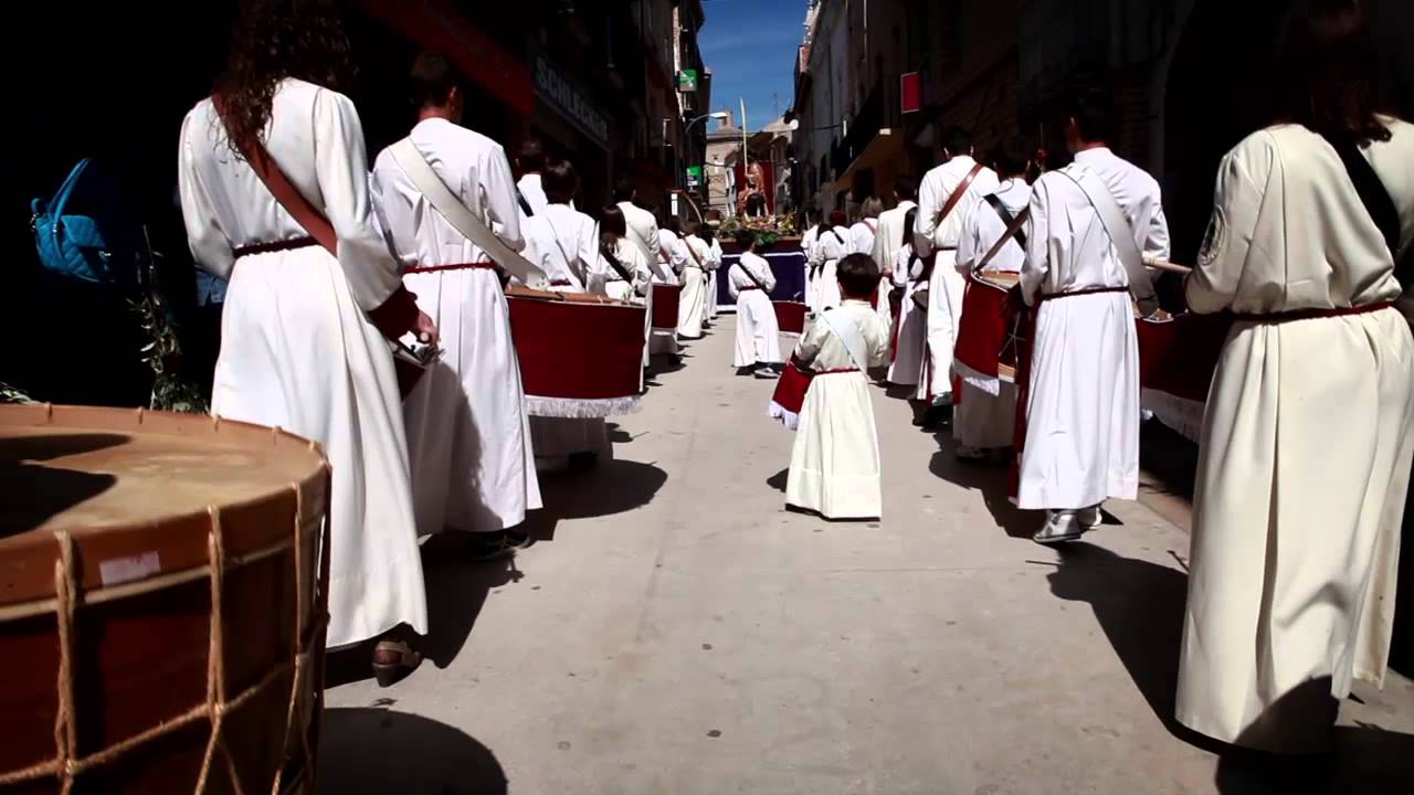 Tambores de Semana Santa en Fuentes de Ebro (San Antón)