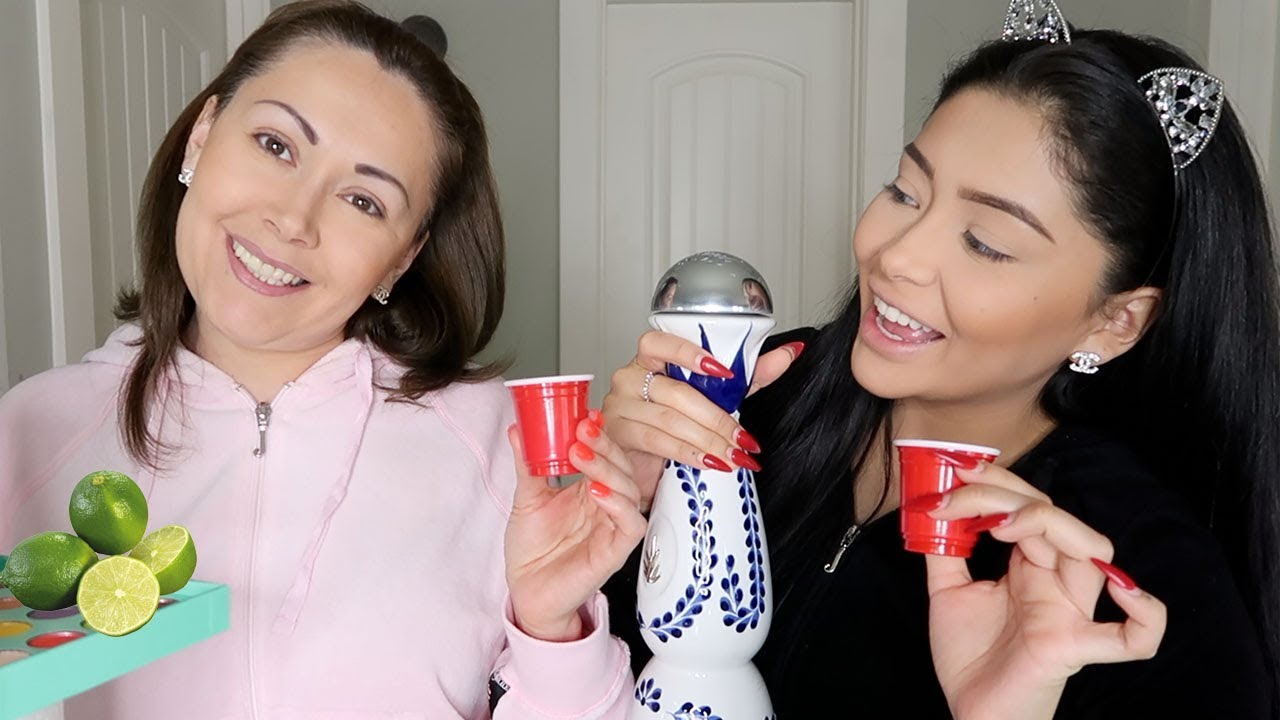 DRUNK GRWM FT. MY MOM | Daisy Marquez