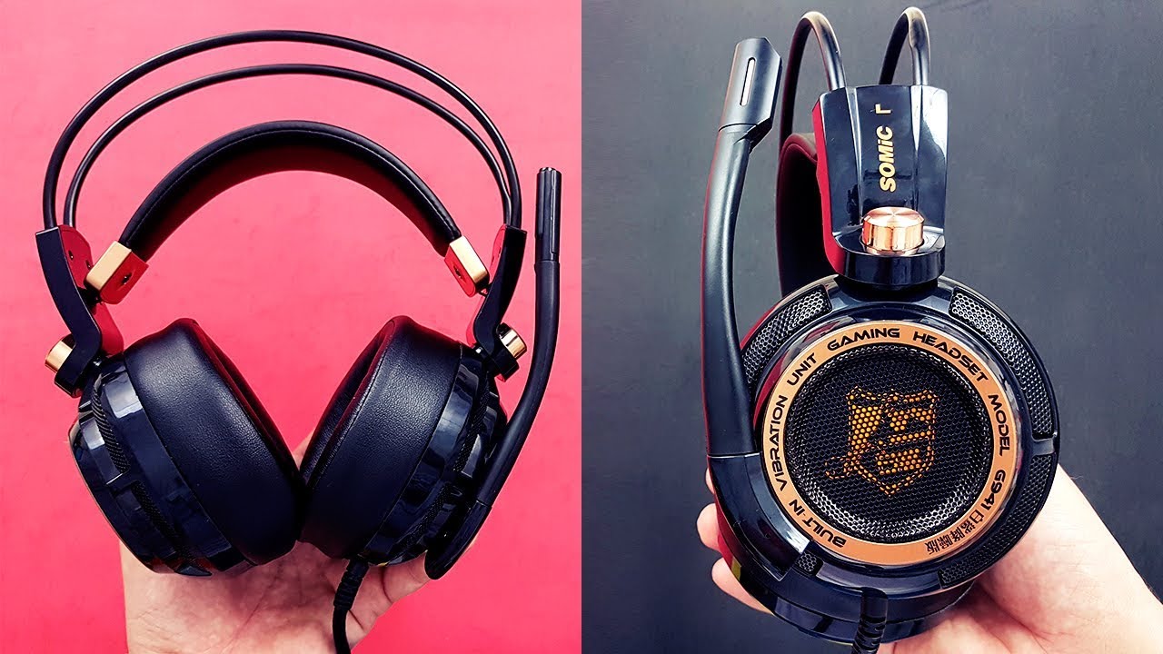 SOMIC G941 O HEADSET GAMER MONSTRO DE 145 REAIS COM VIBRAÇÃO E NOISE CANCELLING | ANDROID4ALL