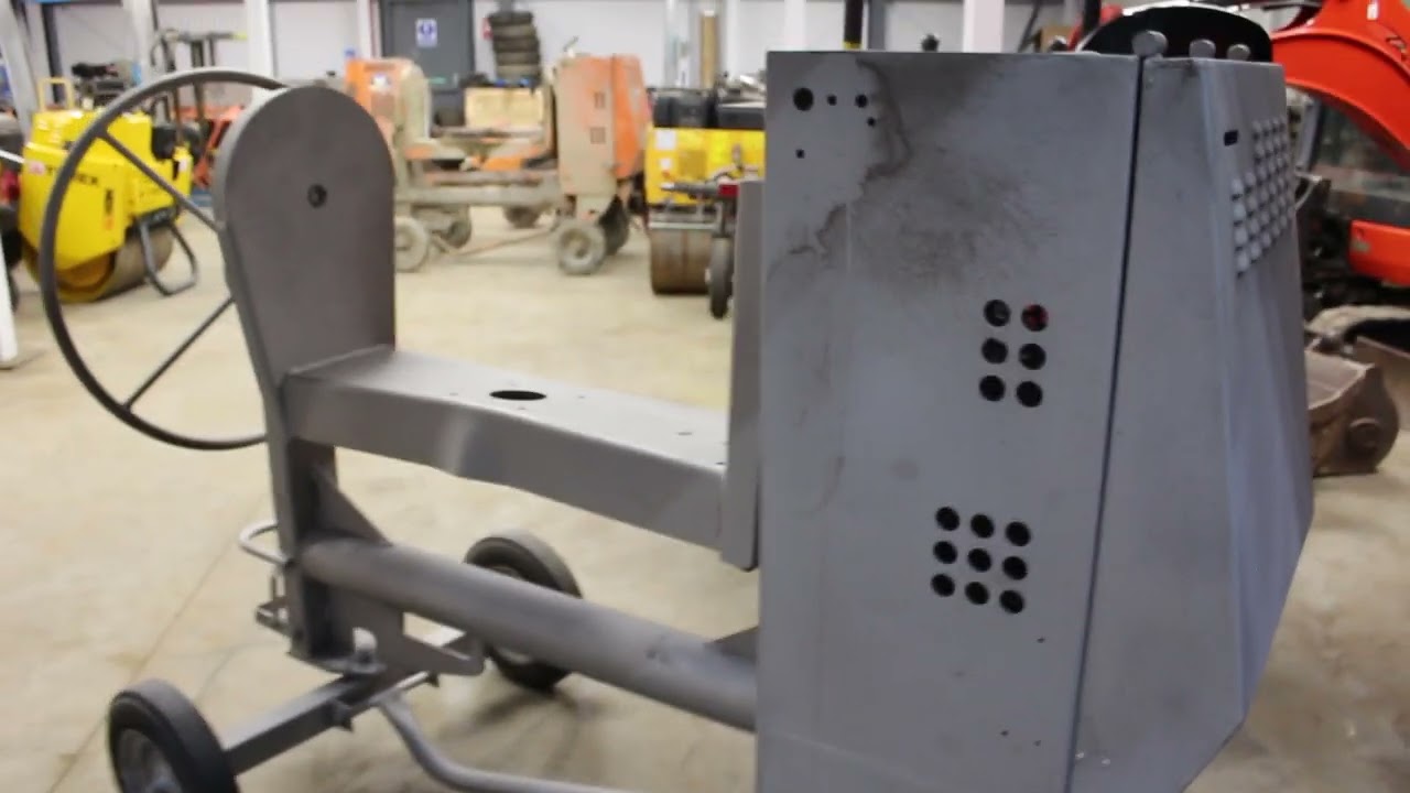 Belle 100XT Site Mixer Refurbishment Process