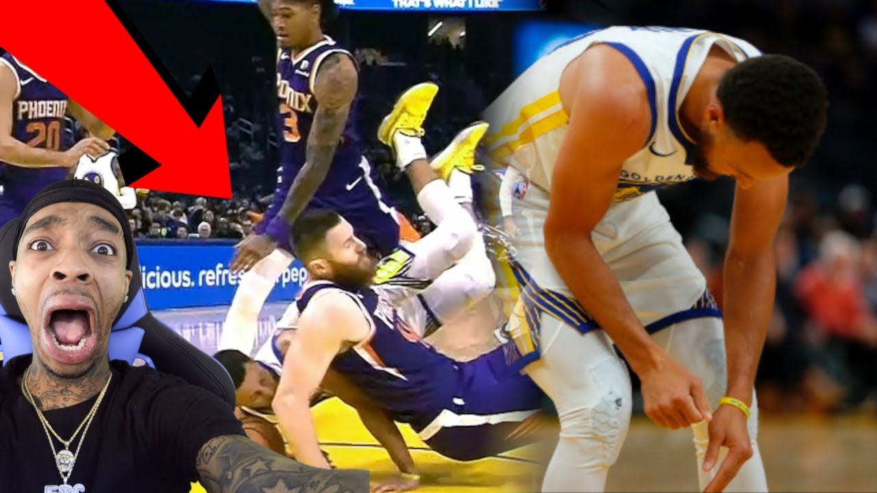HE HURT CURRY ON PURPOSE! Reacting To Warriors vs Suns - Full Game Highlights (DYNASTY REALLY OVER?)