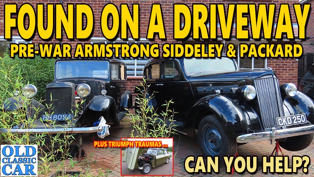 Довоенные «находки» PACKARD и ARMSTRONG SIDDELEY, а также остановка HERALD!