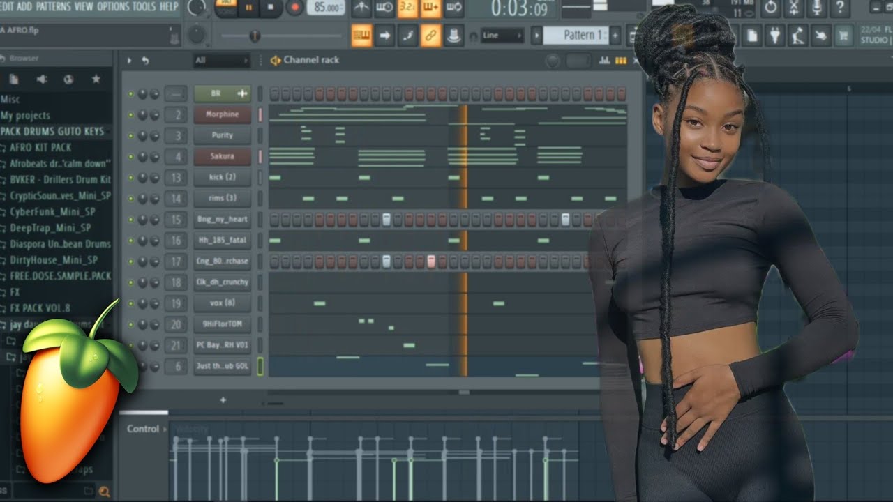 COMMENT FAIRE UN SIMPLE AFROBEAT SUR FL STUDIO 21 FACILEMENT | TUTORIEL AFROBEAT POUR DÉBUTANTS