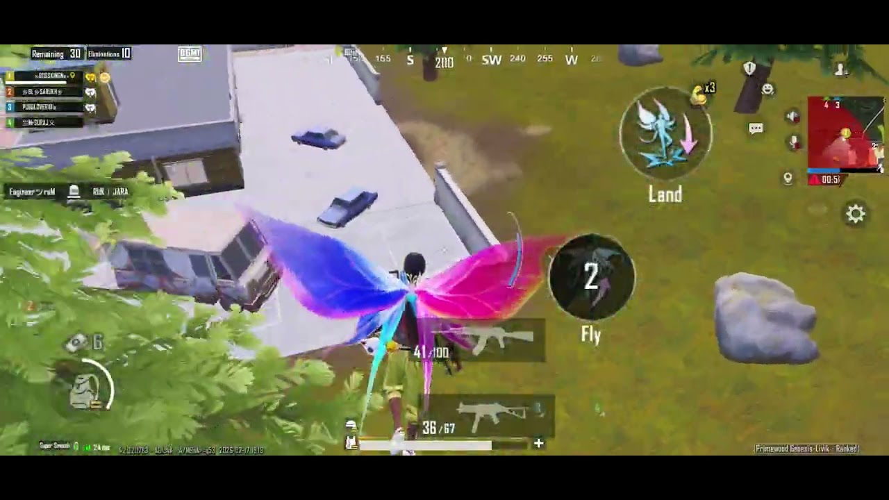 #KILLS 17😎1v? clutch video.￼LIVEK Map.😡￼BGMI