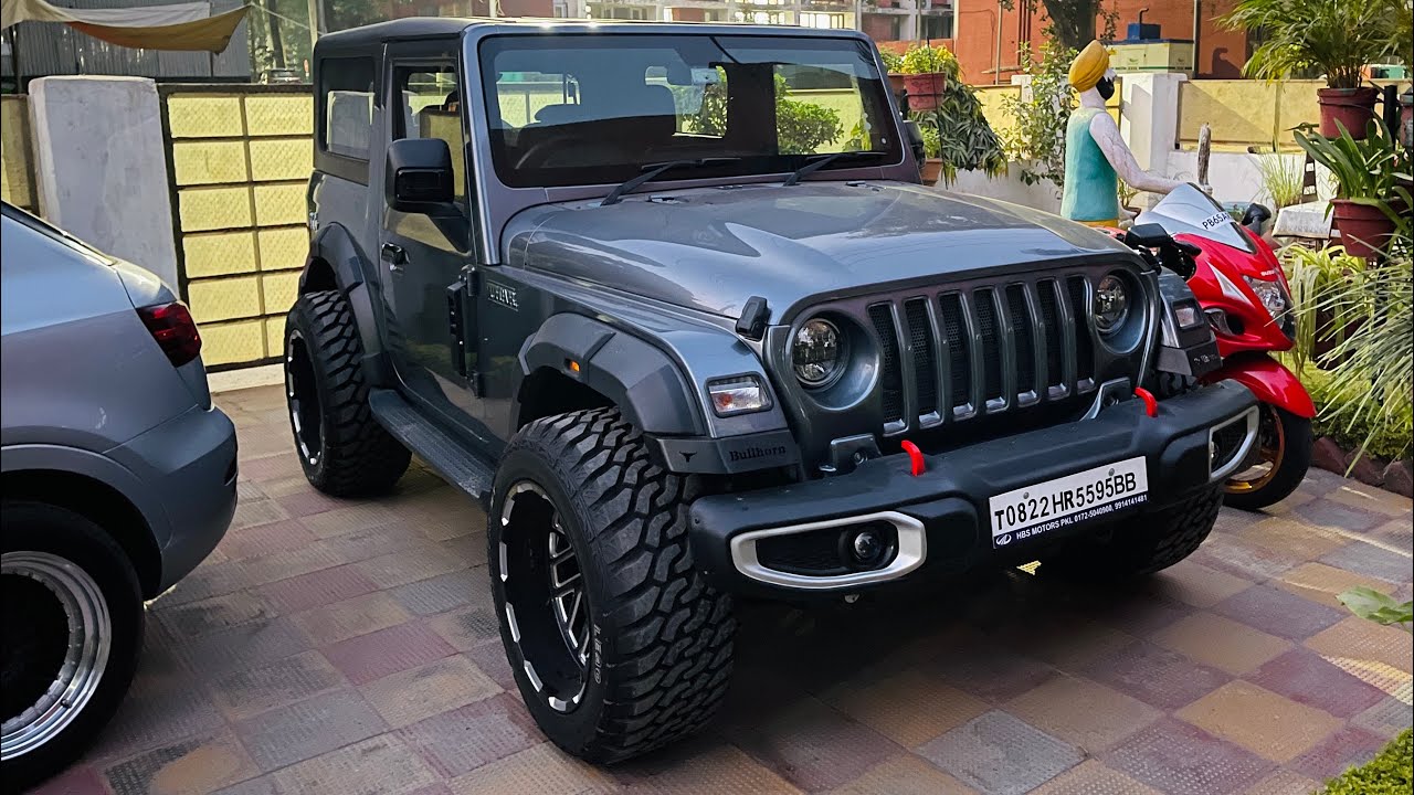 Mahindra Thar Modification with Price💰[Only 1 in India🔥]Thar 2022 Modified with new Accessories.