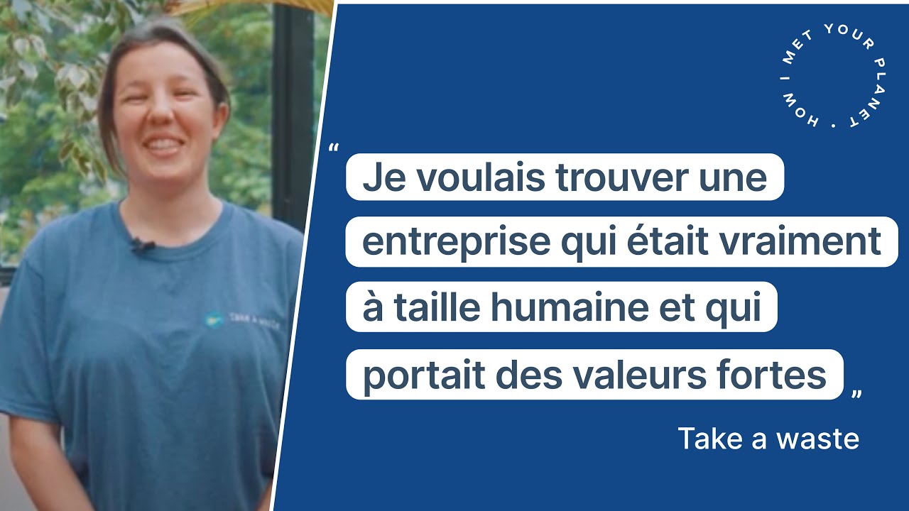Gestion des déchets : découvrez l'alternance chez Take A Waste