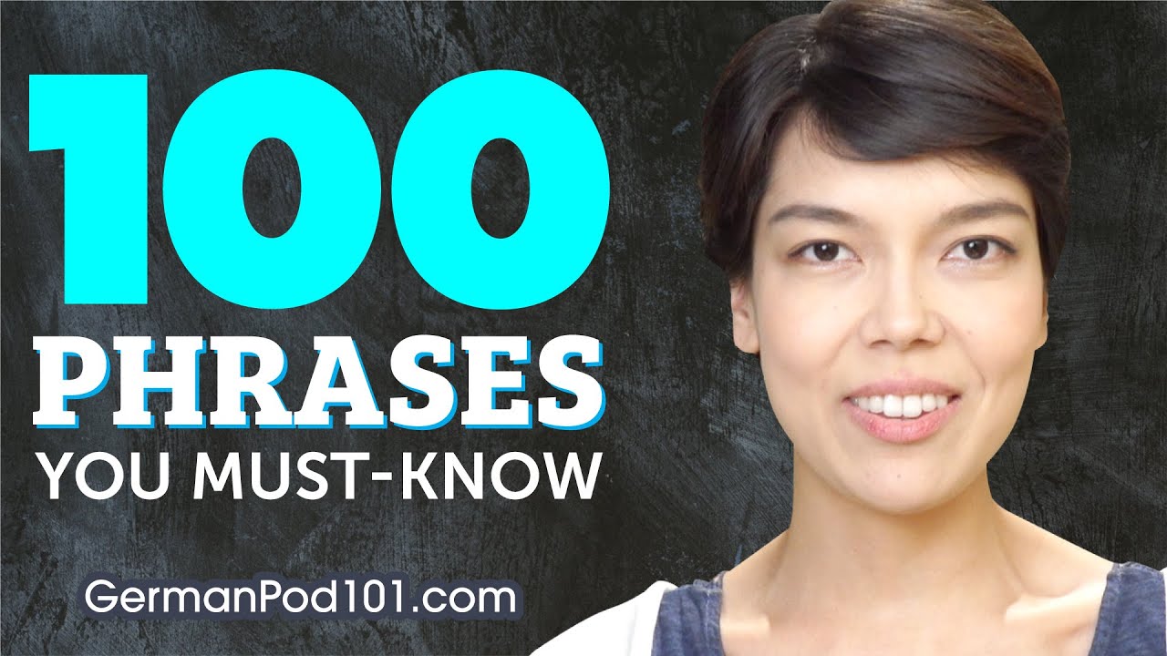 100 Phrases Every German Beginner Must Know