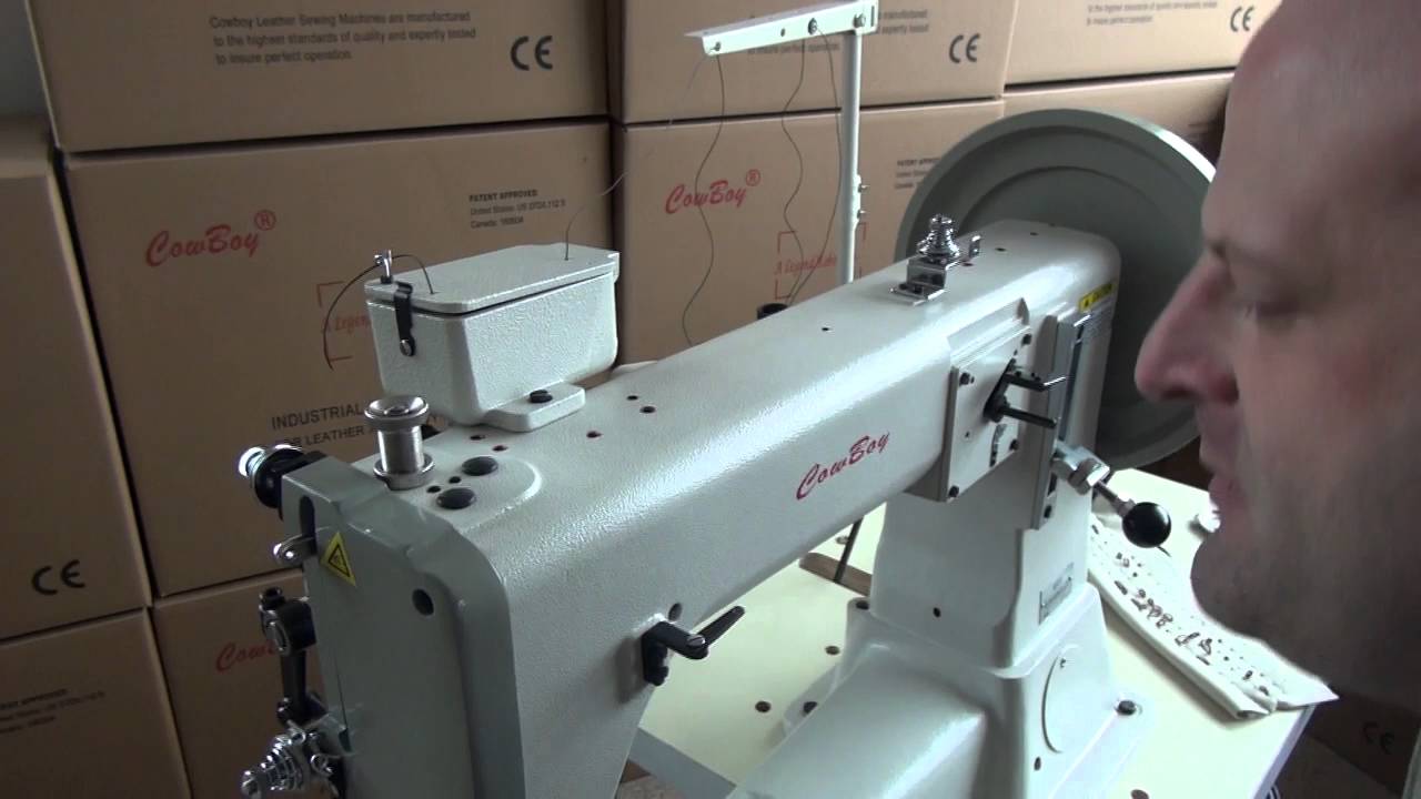 How to adjust thread tension on your Cowboy CB4500 leather stitcher
