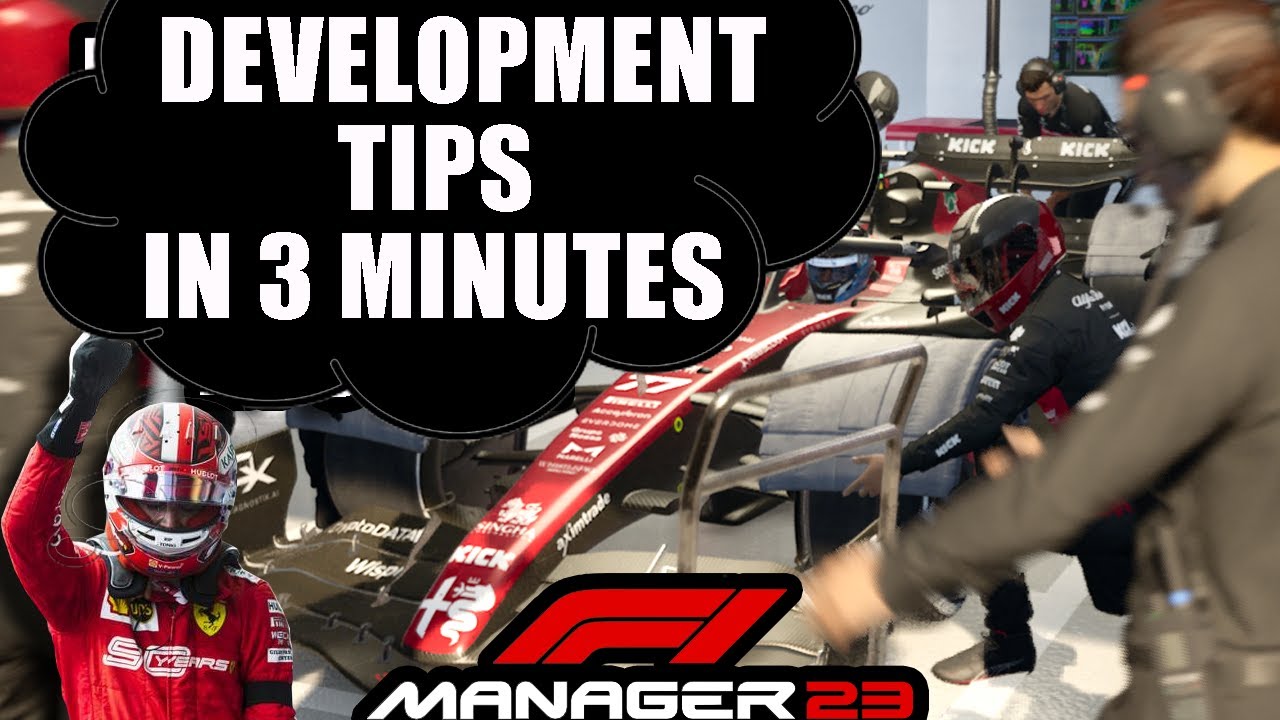 How to DEVELOP your CAR in F1 Manager 23 tutorial