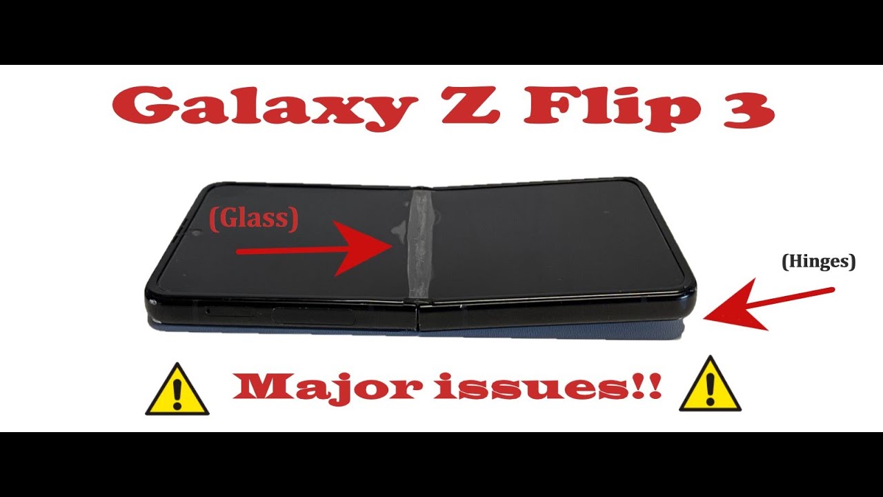 Проблемы с Galaxy Zflip 3. Повреждение стекла, неисправные петли.