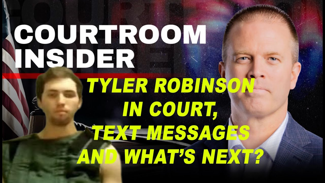 COURTROOM INSIDER | Tyler Robinson in court, text messages and what's next in Charlie Kirk case
