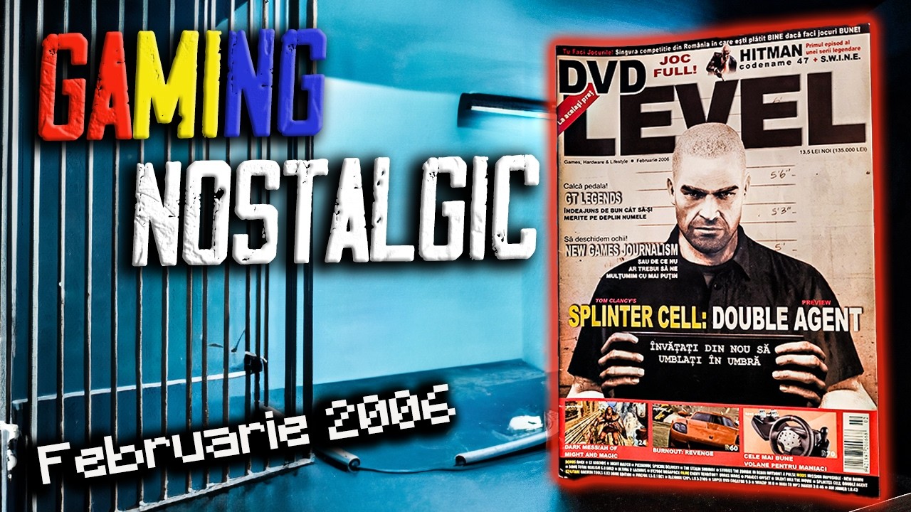 Revista LEVEL Februarie - Retro Chill (Splinter Cell, Sniper Elite,  Burnout, etc)