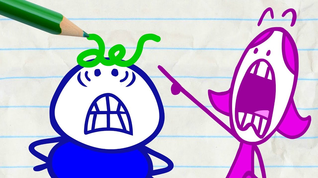 Slimy Insects Bug Pencilmate! -in- Pencilmation BUGGING BUGS Compilation - Cartoons
