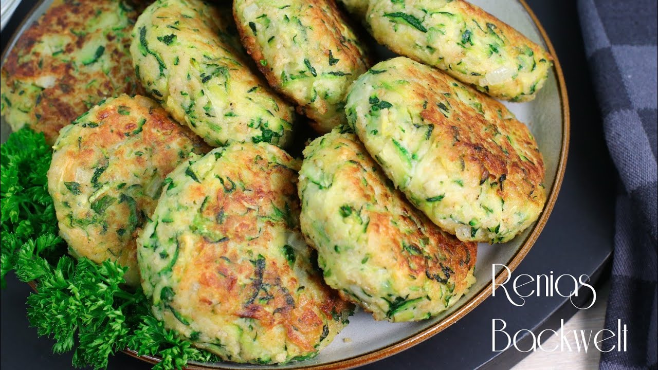 Zucchini Bratlinge, einmal probiert → immer gemacht