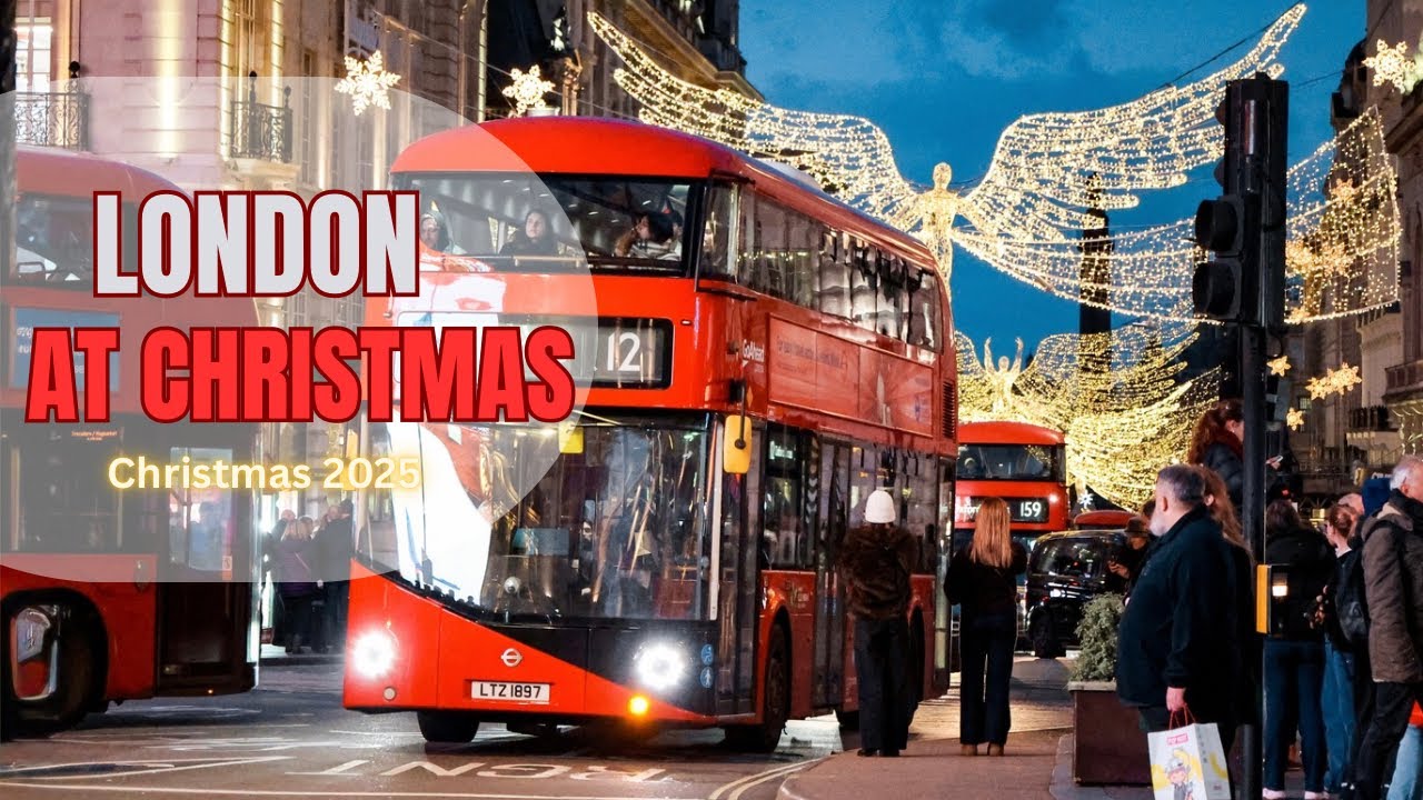 Christmas in London 🎄 | Christmas Lights, Markets & Elf the Musical | Vlogmas Day Five