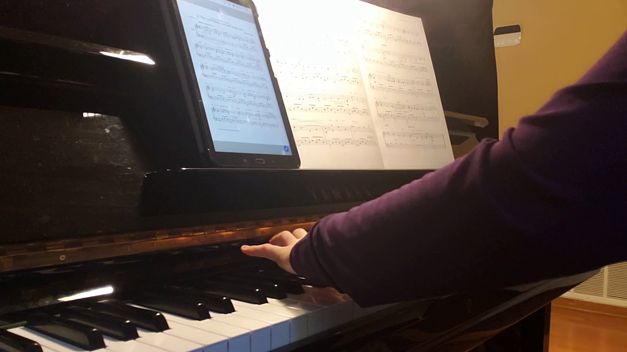 John Rutter~The Lord Bless You and Keep You (piano arrangement)
