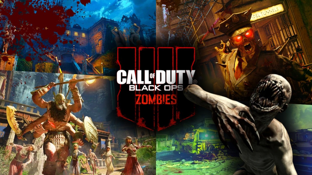 9 CHALLENGES sur BLACK OPS 4 ZOMBIES🧟 (oui, c'est long) || Feat. @Capamike