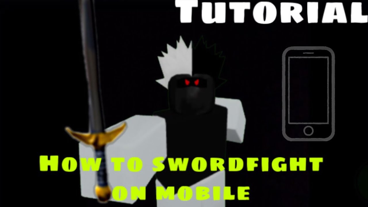 How to Sword Fight on mobile | Roblox Tutorial