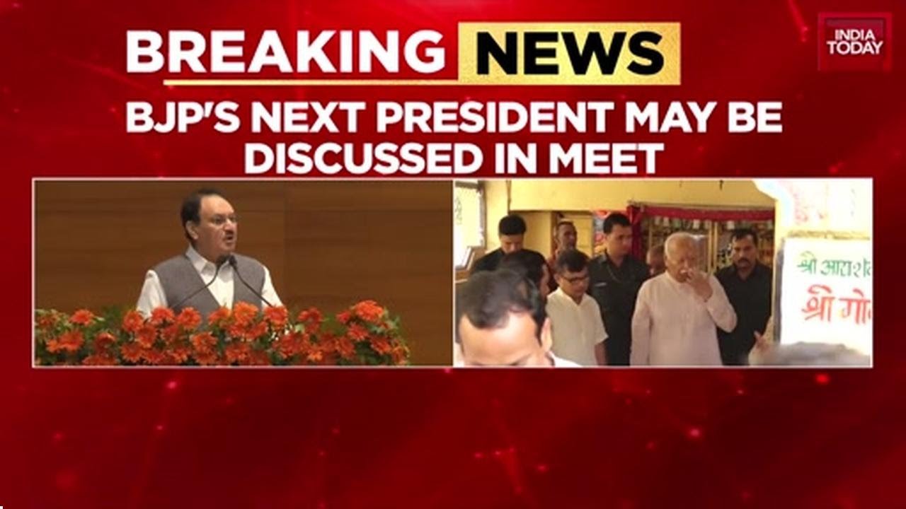 BJP-RSS Mega Meet in Jodhpur: Nadda's Successor, Trump Tariffs On Agenda | India Today