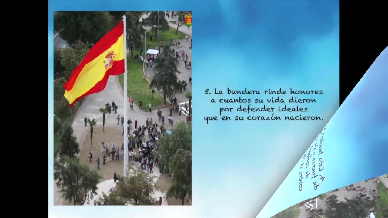 Maxi Carchenilla. Bandera de España talaverana.