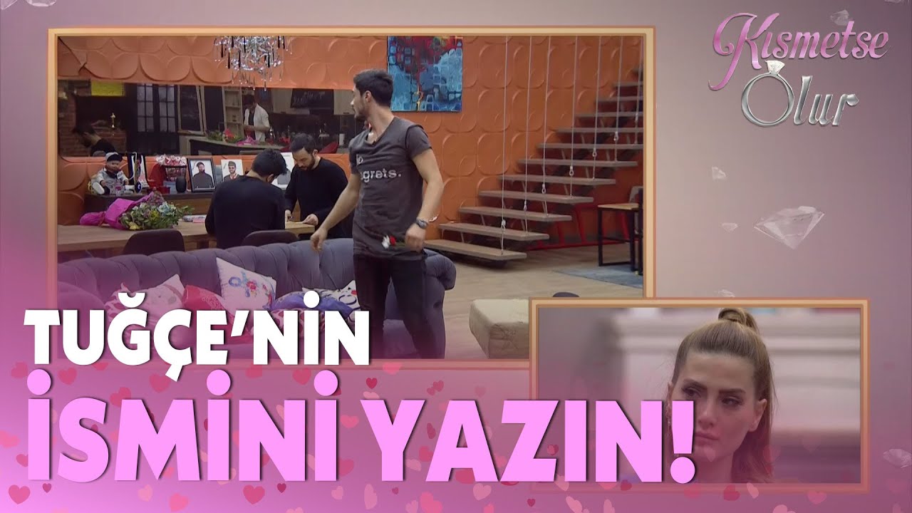 Akın Neden Tuğçe'nin İsminin Yazılmasını Neden İstiyor? - Kısmetse Olur 377.Bölüm