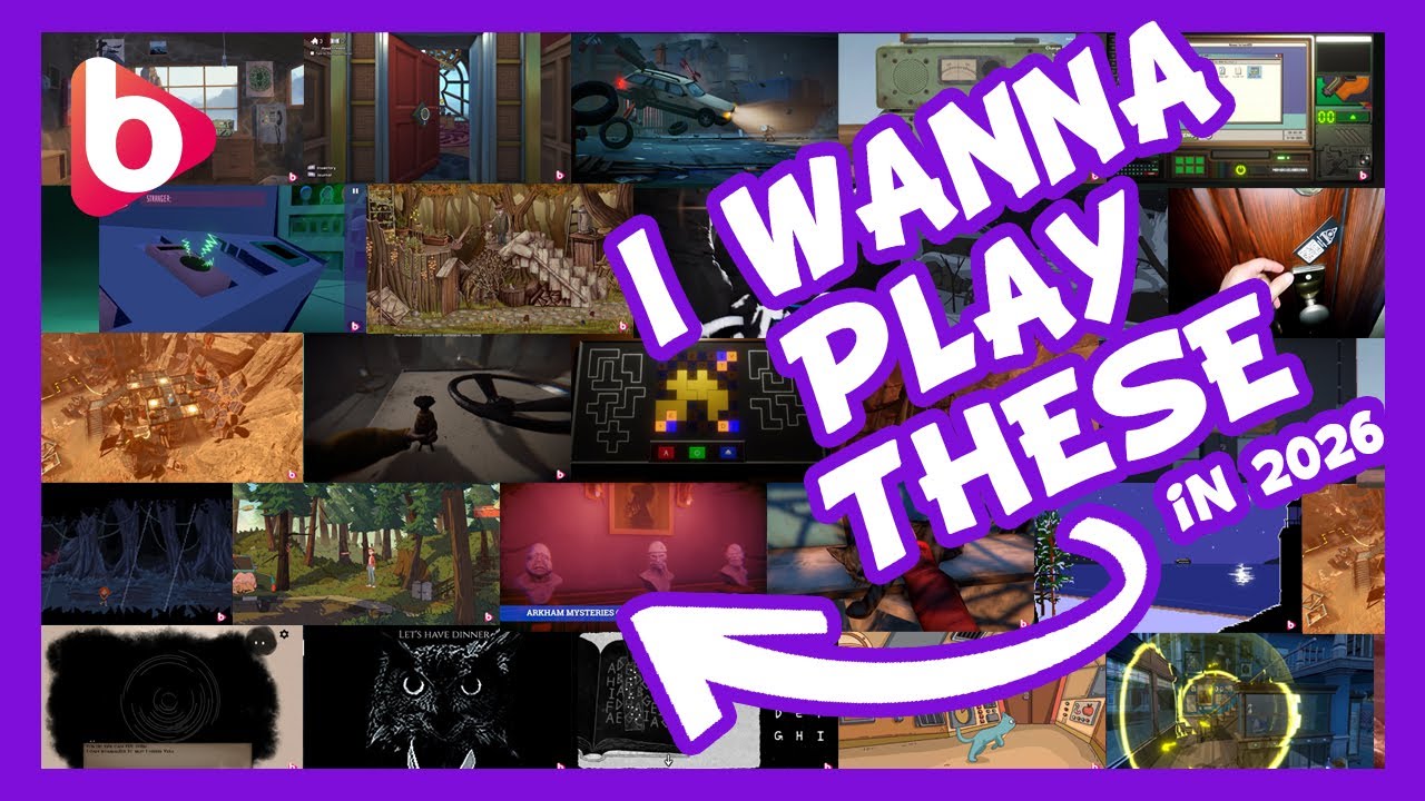 25 ESCAPE ROOM, ADVENTURE & PUZZLE GAMES  I WANNA PLAY IN 2026