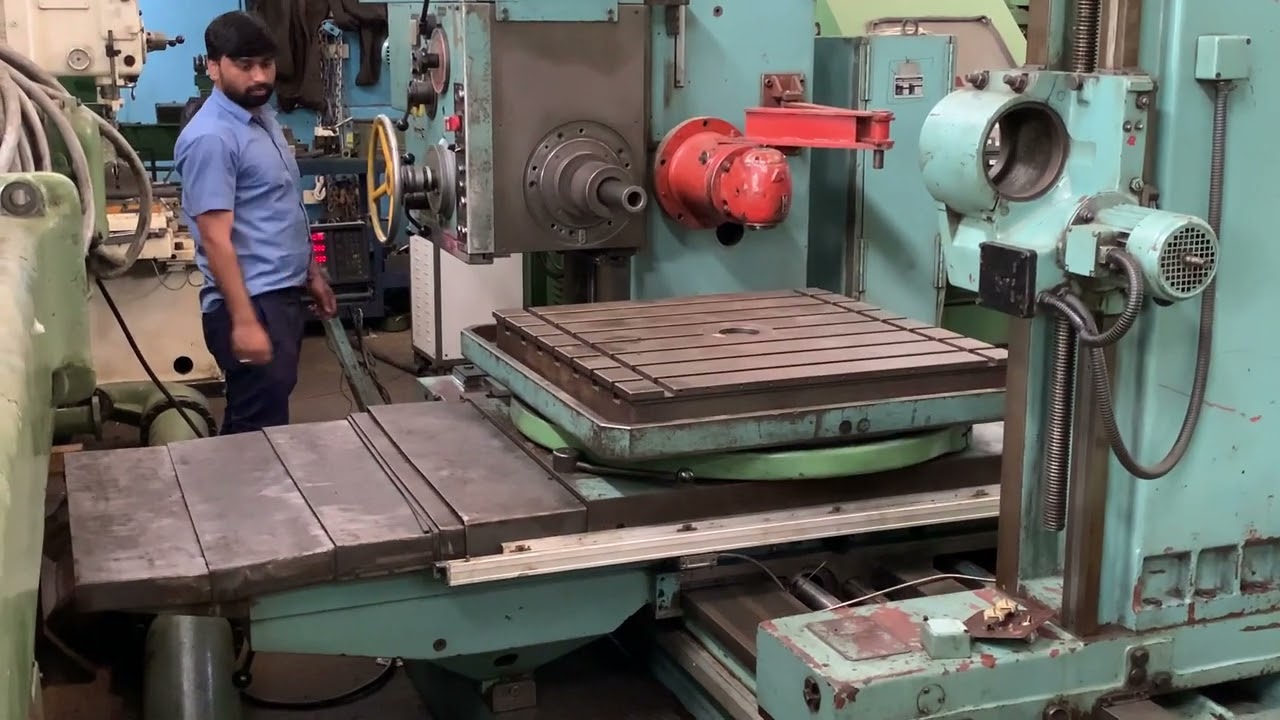 Used TOS W75 Horizontal Boring Machine - Satish Engineering