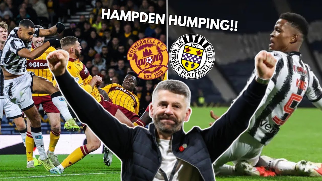 HAMPDEN HUMPING!! Motherwell 1-4 St Mirren Match Vlog...