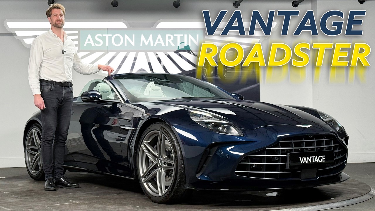 Просто восхитительно! — Этот новый Aston Martin Vantage Roadster — потрясающий автомобиль! — Обзо...