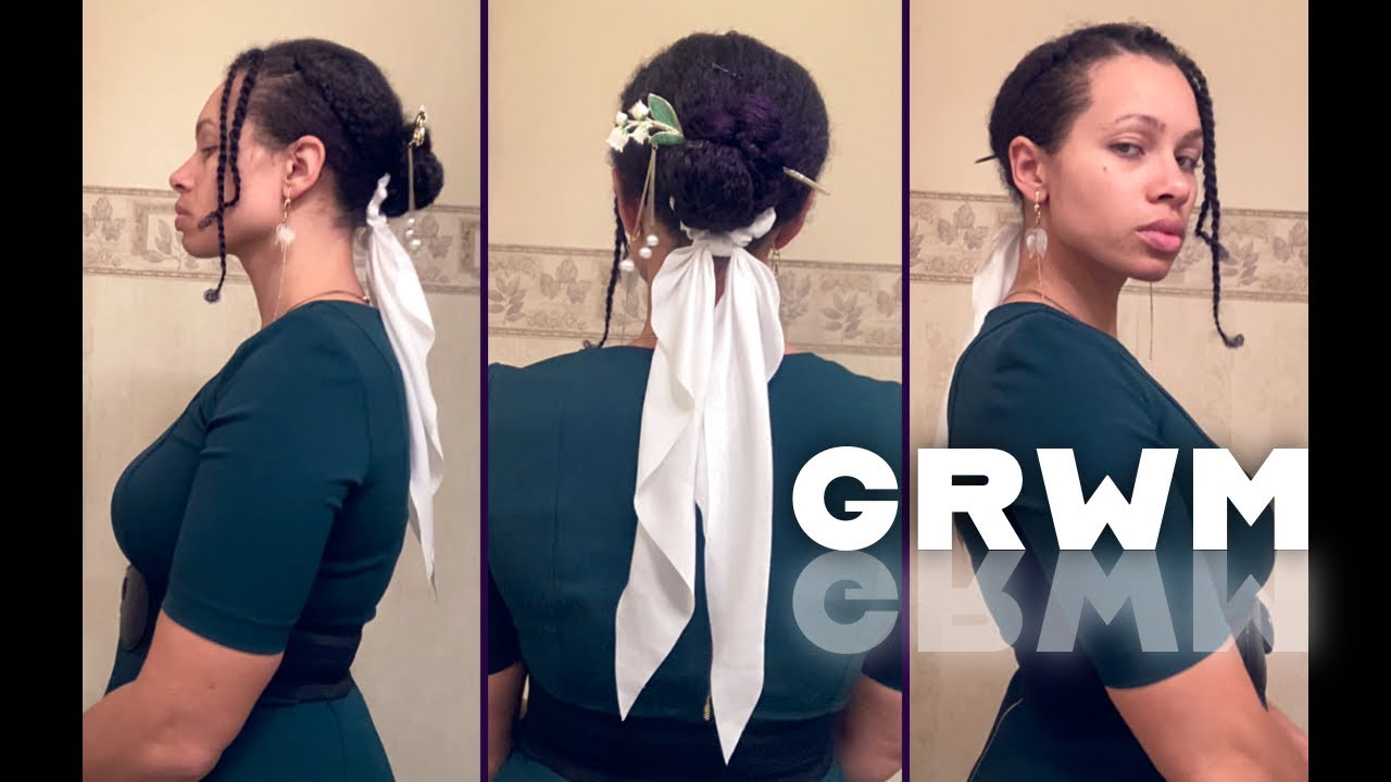 Trust the Process! • Braided Bun Stick Updo